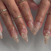12 Sizes-24 Pcs Press On Nails JP2417