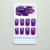 Glossy Medium Square Press on Nails