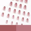 12 Sizes-24 Pcs Press On Nails JP2128