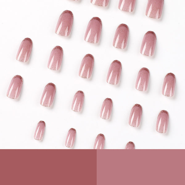 12 Sizes-24 Pcs Press On Nails JP2128