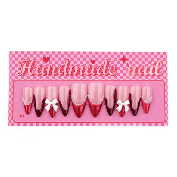 12 Sizes-24 Pcs Press On Nails SP177