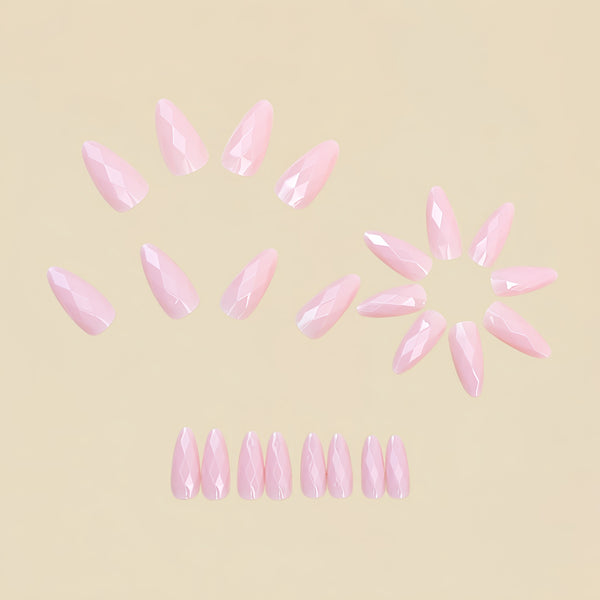 12 Sizes-24 Pcs Press On Nails Y1828