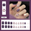 12 Sizes-24 Pcs Press On Nails R321