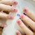 12 Sizes-24 Pcs Press On Nails Z216