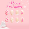 12 Sizes-24 Pcs Press On Nails C1263