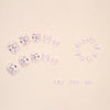 12 Sizes-24 Pcs Press On Nails F053