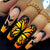 12 Sizes-24 Pcs Press On Nails Y788