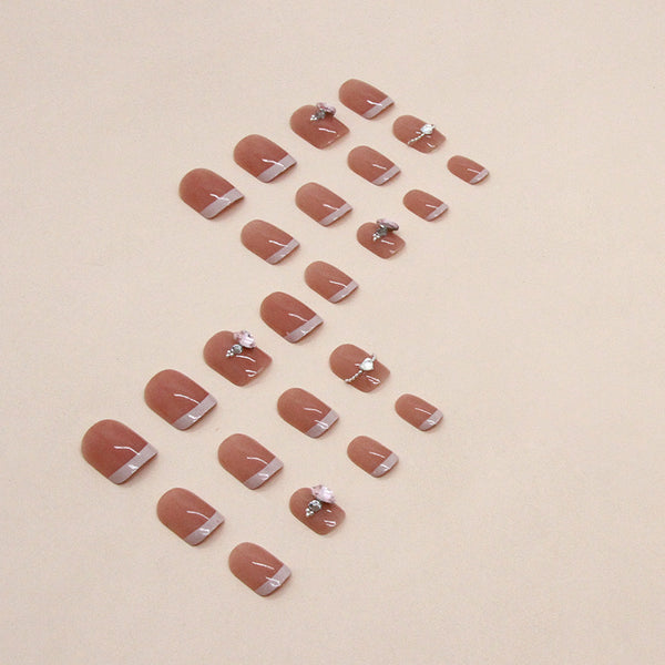 12 Sizes-24 Pcs Press On Nails Z761