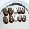 12 Sizes-24 PcsPress On Nails MY122