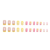 12 Sizes-24 Pcs Press On Nails W437
