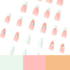 12 Sizes-24 Pcs Press On Nails JP2004