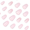 12 Sizes-24 Pcs Press On Nails JP3959