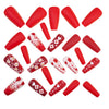 12 Sizes-24 Pcs Press On Nails Y1672