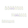 12 Sizes-24 Pcs Press On Nails JP4316