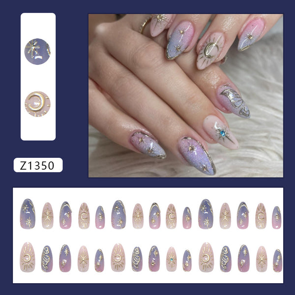 30 Pcs Press On Nails Z1350