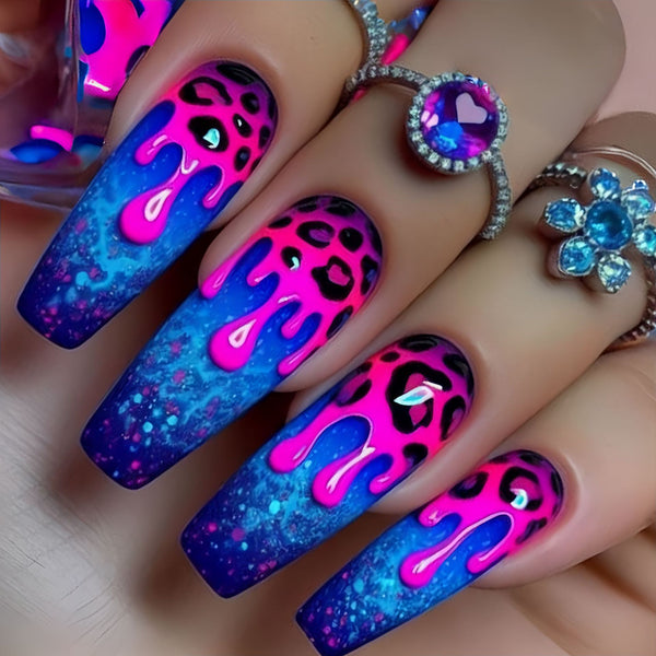 12 Sizes-24 Pcs Press On Nails Y947