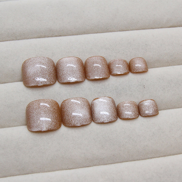 12 Sizes-24 Pcs Press On Nails F157