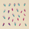 12 Sizes-24 Pcs Press On Nails Y136