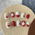 12 Sizes-24 Pcs Press On Nails K019