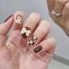 12 Sizes-24 Pcs Press On Nails Z199