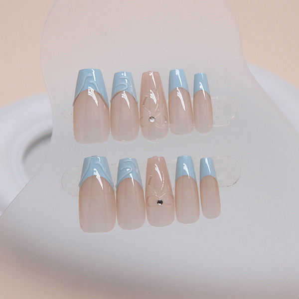 12 Sizes-24 Pcs Press On Nails Z870