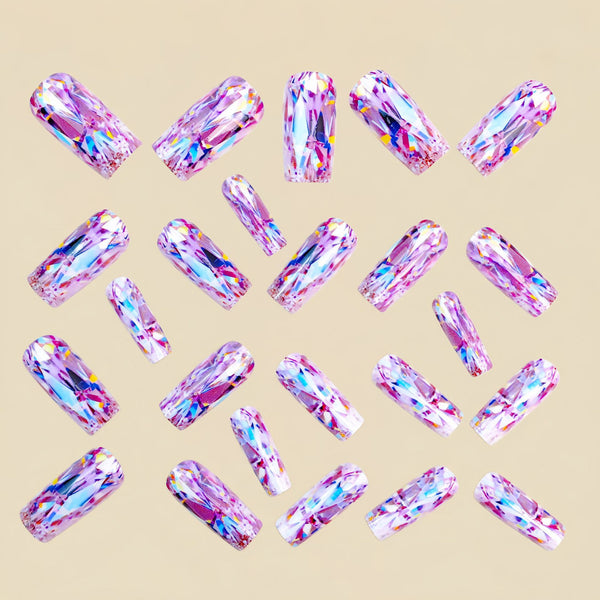 12 Sizes-24 Pcs Press On Nails Y1881