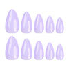 12 Sizes-24 Pcs Press On Nails JP3142