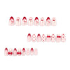 12 Sizes-24 Pcs Press On Nails JP4000