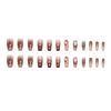 12 Sizes-24 Pcs Press On Nails Z591