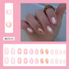 12 Sizes-24 Pcs Press On Nails W2035