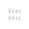 12 Sizes-24 Pcs Press On Nails W111