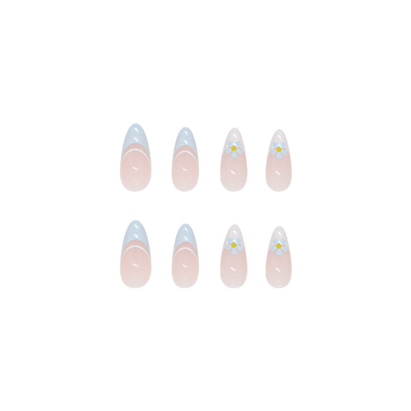 12 Sizes-24 Pcs Press On Nails W111