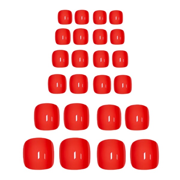 12 Sizes-24 Pcs Press On Nails Y1119
