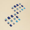 12 Sizes-24 Pcs Press On Nails Y034