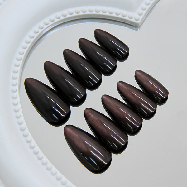 12 Sizes-24 Pcs Press On Nails W2209