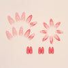 12 Sizes-24 Pcs Press On Nails W841