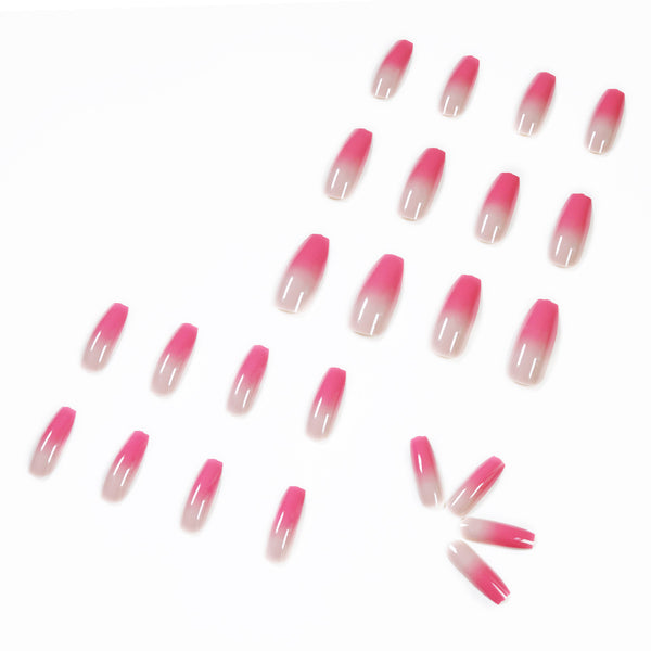 12 Sizes-24 Pcs Press On Nails JP1015