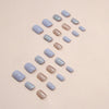 12 Sizes-24 Pcs Press On Nails W1296