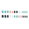 12 Sizes-24 Pcs Press On Nails MY128