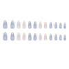 12 Sizes-24 Pcs Press On Nails Z1119