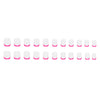 12 Sizes-24 Pcs Press On Nails W917