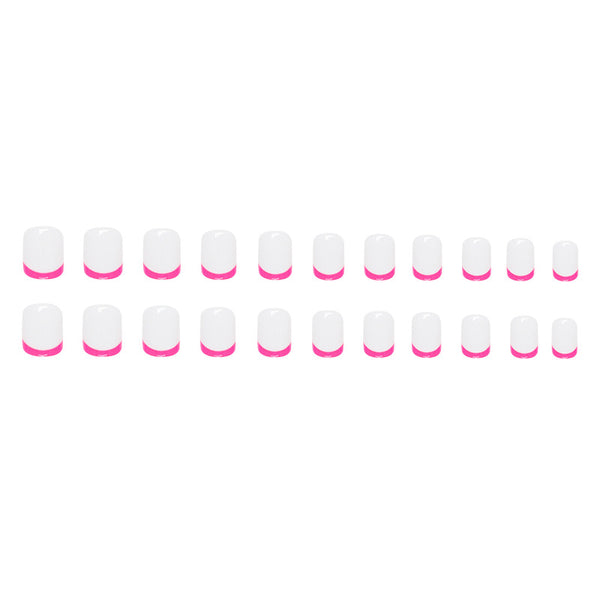 12 Sizes-24 Pcs Press On Nails W917