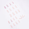 12 Sizes-24 Pcs Press On Nails JP1125