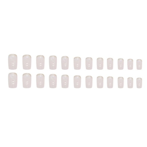 12 Sizes-24 Pcs Press On Nails W630