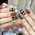 12 Sizes-24 Pcs Press On Nails Z481
