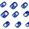 12 Sizes-24 Pcs Press On Nails JP1494