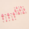 12 Sizes-24 Pcs Press On Nails W1631