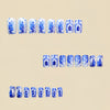 12 Sizes-24 Pcs Press On Nails Y441