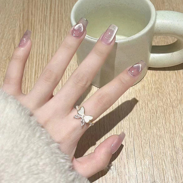 12 Sizes-24 Pcs Press On Nails MY023
