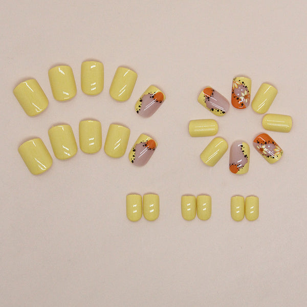 12 Sizes-24 Pcs Press On Nails W1198